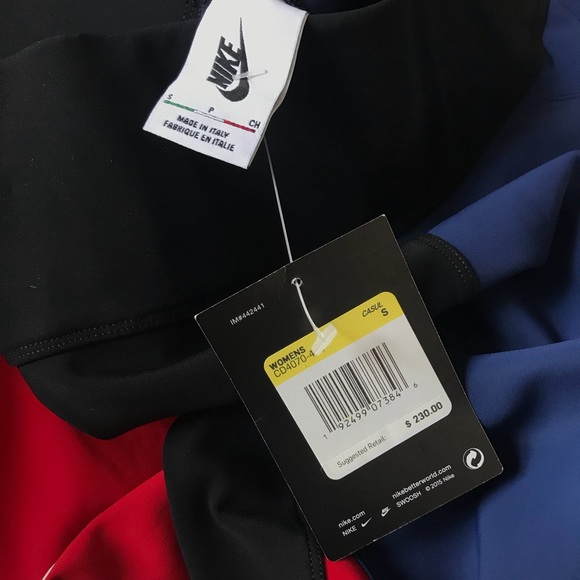 Nike Made in Italy Red White and Blue Legging - Picture 8 of 8